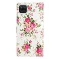 thumbnail image 4 of Nalacover Wallet Case for Samsung Galaxy A42 5G with Painting Pattern PU Leather Magnetic Kickstand Flip Folio Cover, Card Slots Holder Soft Silicone Shockproof Protective Case, Red Flower, 4 of 8