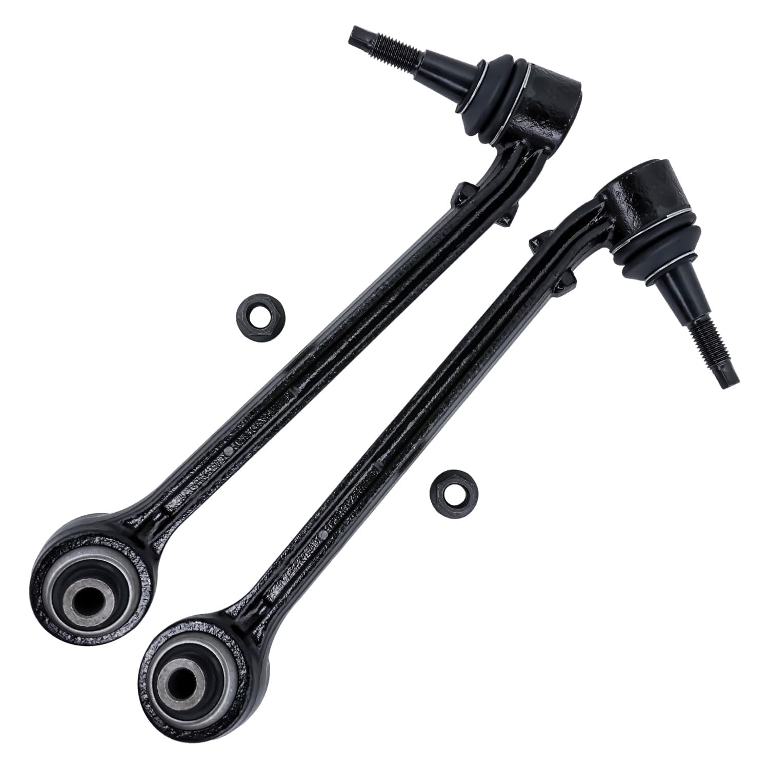 Detroit Axle - Front 10pc Control Arms Kit for 2010-2015 Chevy Camaro, 4 Lower Forward & Rearward Control Arms 4 Tie Rods 2 Sway Bars Suspension Kit 2011 2012 2013 2014 Replacement