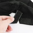 thumbnail image 5 of 3 Pieces Hat Toque Chef Hat Kitchen Food Service Hat With Elastic Band One Size Black, 5 of 5