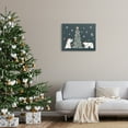 thumbnail image 3 of Stupell Industries Polar Bears with Christmas Tree Holiday Painting Gallery Wrapped Canvas Art Prints Wall Art, 30 x 24, 3 of 8