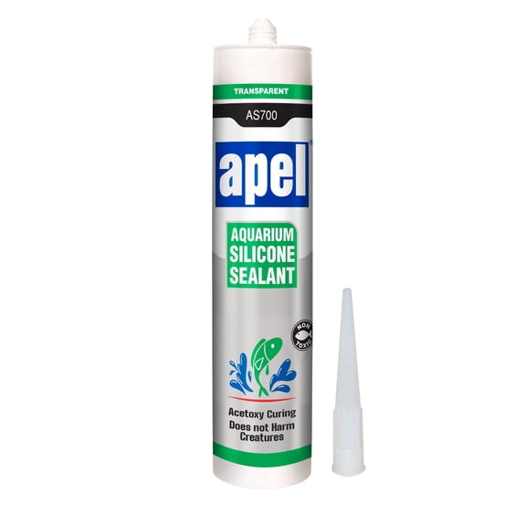 Aquarium 100% Silicone Sealant (10.4 fl oz) Non Toxic Safe for Fish