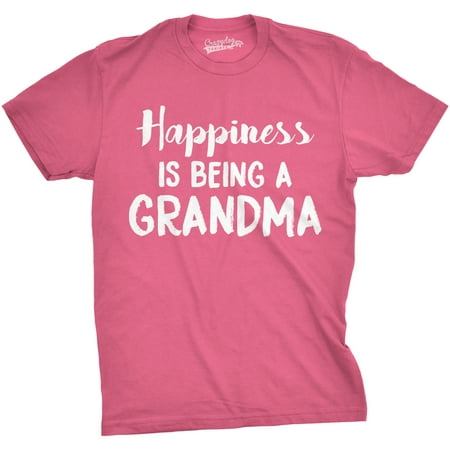 Happiness Is Being a Grandma Unisex Fit T shirts Gift Idea Funny Family T