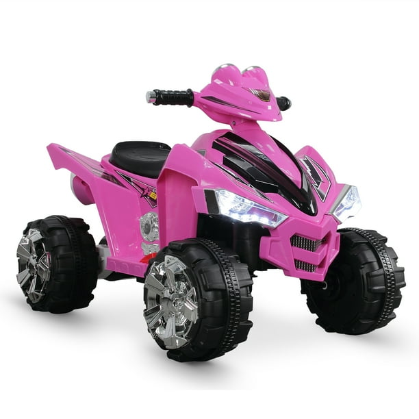 Kidzone Kids ATV Quad 12V Bicycle 4 Wheel w/ Music Horn Children