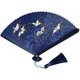thumbnail image 1 of Chinese Style Bamboo Folding Fan, Portable Handheld Decorative Fan for Weddings, Parties, Dancing, Home Decor, Retro Design with Tassel for DIY and, 1 of 4