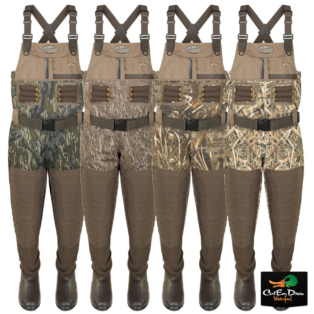 DRAKE WATERFOWL GUARDIAN ELITE INSULATED BREATHABLE CAMO CHEST WADERS 