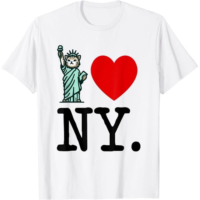 I Really Heart Love New York Ny NYC - playera 100% algodón, unisex