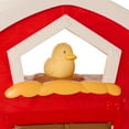 thumbnail image 6 of Battat My First Barn Rustic Red Foldable Farm Playset for 18 Months +, 6 of 7