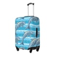 thumbnail image 2 of Wukai Dolphin Elastic Luggage Cover: Personalized Protection for Your Suitcase - Fits 19~29-inch, Washable & Durable Travel Companion-Large, 2 of 8