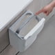 thumbnail image 1 of Cubo de basura para debajo del fregadero, dos métodos de instalación colgante, cubo de basura de cocina portátil para armario, puerta, mostra, baño Poste gris 9L Soledad Cubo de basura de cocina, 1 of 10