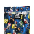 thumbnail image 7 of Super Mario Brothers Luigi Toad Men's Male Button Fly Boxer Lounge Shorts MF21603BX, 7 of 7