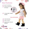 thumbnail image 4 of Emily Rose 18 Inch Doll Clothes | Lovely Pleated 18" Doll Clothing Skirt Outfit Set, Including Black Faux Suede Ankle Doll Boots! | GIFT BOXED! | Fits American Girl Dolls, 4 of 8