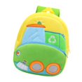 thumbnail image 2 of TISHITA Engineering Vehicle Theme Kids Backpack Rucksack Bookbag Duffle Adjustable Strap Sanitation Truck, 2 of 8