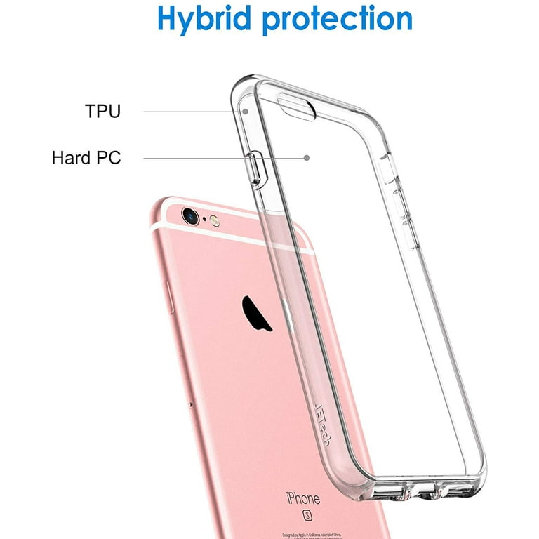 JETech Apple iPhone 6 Case Bumper Cover, Crystal Clear