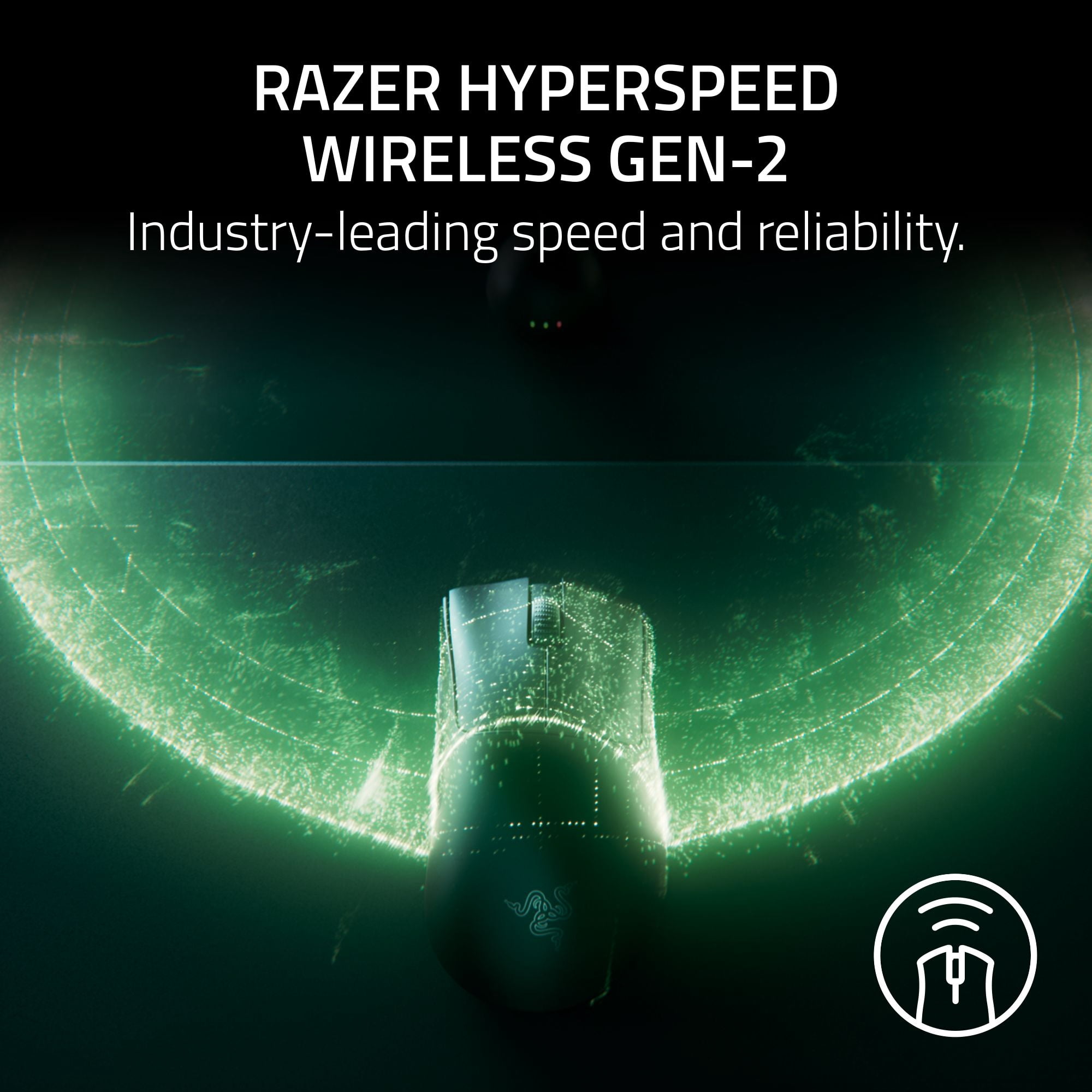 Razer DeathAdder V4 Pro Ultra-lightweight Wireless Ergonomic Esports PC Gaming Mouse, 2.4Ghz, White