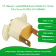 thumbnail image 3 of H1 Halogen Headlight BulbSocket Holder For Honda CR-V Acura RL/TSX 33116SD4961, 3 of 10