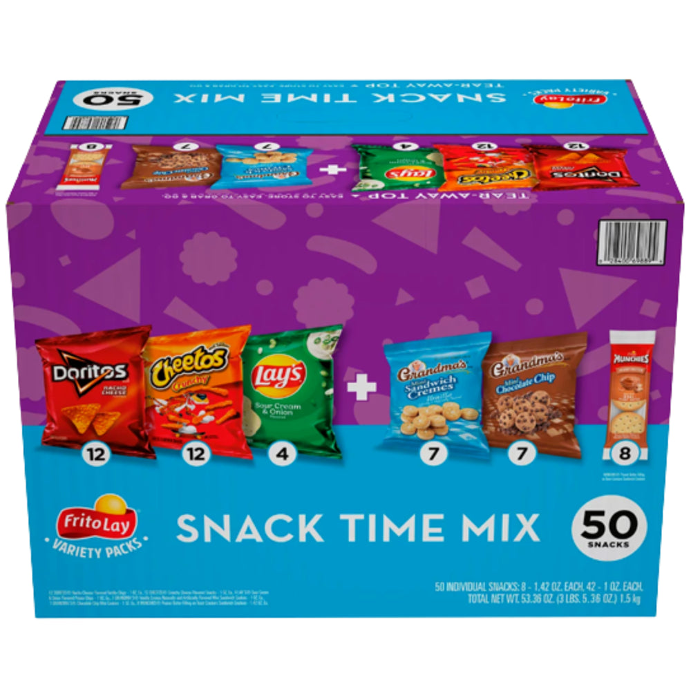 Frito Lay Variety Packs Doritos Nacho Cheese Cheetos Crunchy Sour Cream