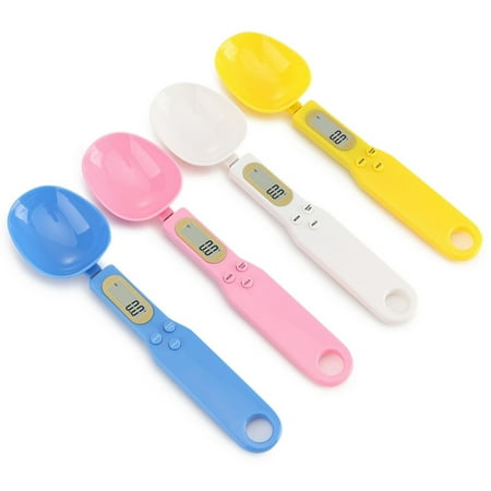 

BetterZ 2Pcs Portable 0.1g/500g LCD Screen Precise Digital Measuring Spoon Food Weight Scale