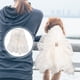 thumbnail image 4 of KAKOWELY Vestido de novia para perro, falda tutú, vestido decorativo para perro, estilo elegante, vestido de novia para cachorro., 4 of 5