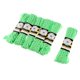 thumbnail image 1 of 80 yardas en forma de S Dentelle Curve ribete de encaje ondulado cinta de grosgrain Ric Rac recorte de encaje para decoración de cortinas de vestuario verde claro Soledad Wave Ribbon Ric Rac Ribbons, 1 of 9