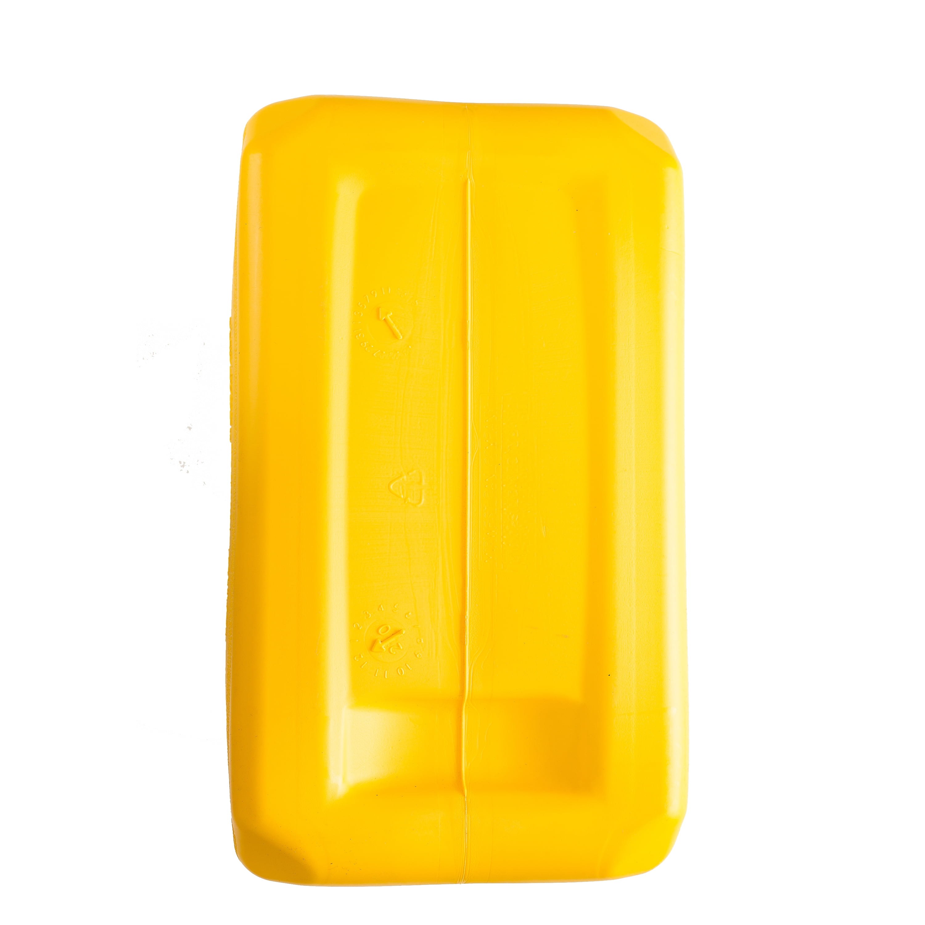 Midwest Can 8110 Plastic Jerry Can 5 Gallon Diesel Capacity, Military Style Diesel Container, Yellow