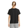 thumbnail image 3 of Athletic Works Women's and Women's Plus ButterCore Tee with Short Sleeves, Sizes XS-4X, 3 of 5