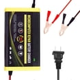 thumbnail image 1 of Car Battery Charger, 12V 6A Intelligent Repair Charger for Motorcycles, Cars, SUVs, Dry Batteries, Water Batteries, Lead Acid Batteries US Plug, 1 of 5