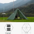 thumbnail image 2 of Carpa WaldWander con Ventana para Estufa, Impermeable, para 2-4 Personas, 2 of 8