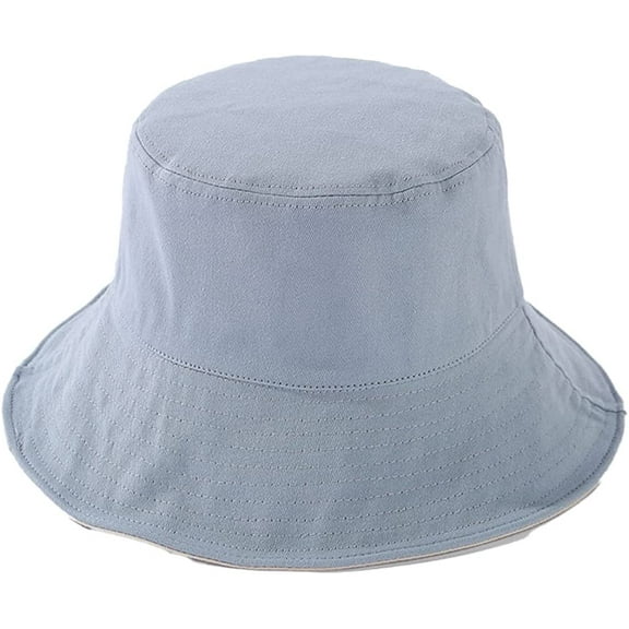 CoCopeaunts Women's Bucket Hats, Sun Hats Wide Brim Rain Hats Cotton Men's Visors Fishing Hiking Hat Flat Cap Gardening Sports Summer