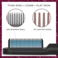 thumbnail image 2 of Peine alisador de pelo CHAO negro mate, 2 of 5