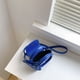 thumbnail image 3 of Qarigey Las pequeñas bolsas de almacenamiento del lápiz labial del auricular de la PU organizan los elementos esenciales en estilo Bolsas de mensajero y de hombro naranja, 3 of 6
