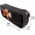 thumbnail image 3 of Dragon Ball Leather Pencil case Pencil case Stationery Bag Office Portable Storage Box Cosmetic Box Folder, 3 of 5