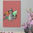 thumbnail image 3 of Futurama Bender Beer Decorative Painting Canvas Wall Poster Art Picture Painting Gift Living Room Posters Bedroom Painting Decor, 3 of 8