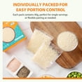 thumbnail image 3 of Soeos Organic Dried Konjac Rice,60g*6pack each，pack of two， total 720g, 3 of 8
