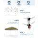 thumbnail image 4 of Carpa Desplegable 10x10 Pies – Toldo 8x8 Pies – Refugio Portátil – Incluye Bolsa de Transporte – Patio, Jardín, Playa y Campamento, 4 of 7