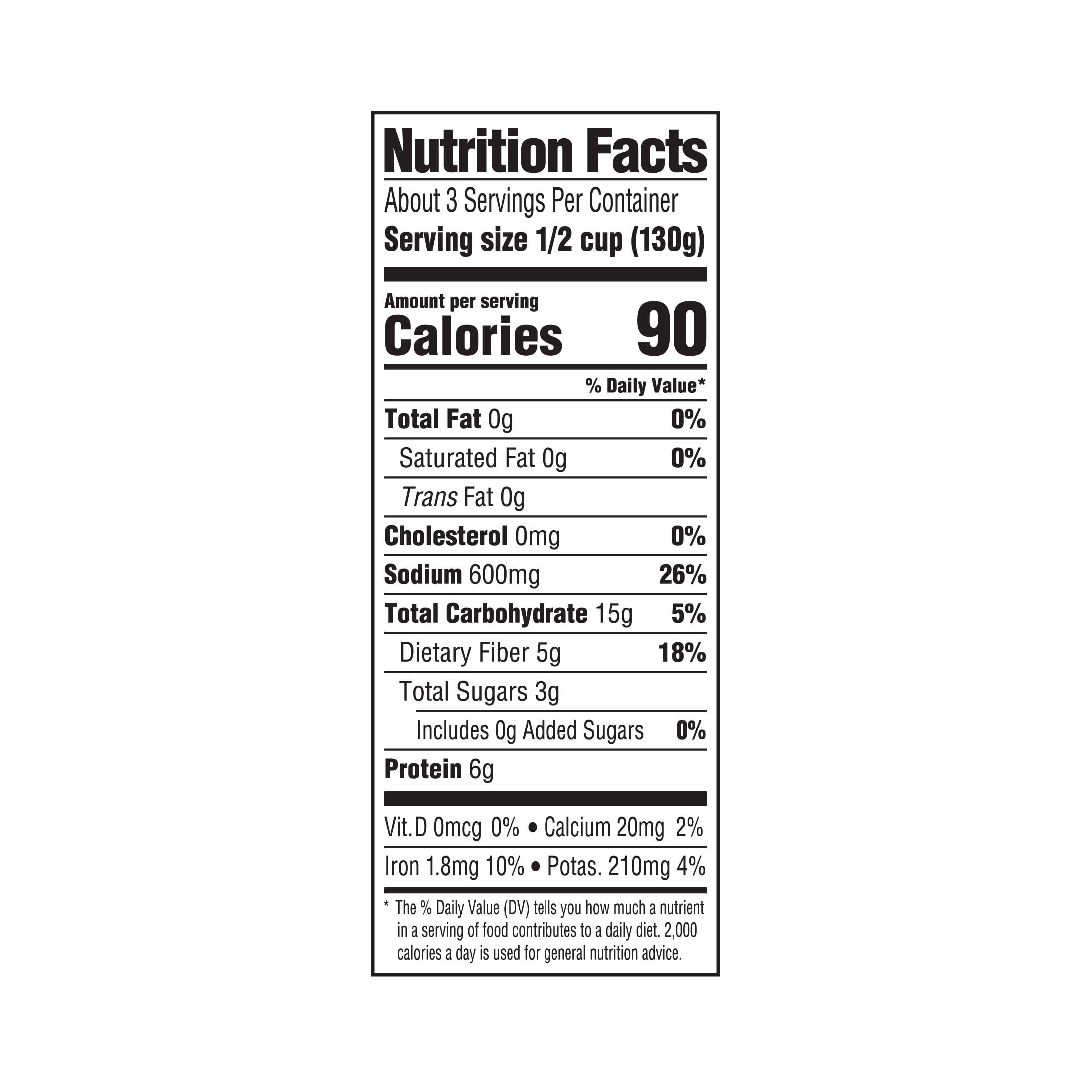 (8 pack) Margaret Holmes Field Peas and Snaps, Canned Vegetables, 15 oz