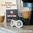thumbnail image 5 of Rapid Fire Ketogenic Coffee Pods, Caramel Macchiato Flavor, 8.48 oz., 16 pods, 5 of 10