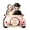Pink, variant on Keepsake Wooden Vintage Car Ornament,Elderly Couple Anniversary Memento with Sentimental Engraved Message,Rustic Tabletop Decor for Grandparents Wedding Keepsake,5.9