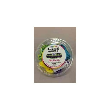 paracord neon bracelet kit