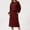 Wine Womens Clothes, variant on The Big Save of Today kttectoa Outfits for Women Trendy Fall Winter Outfits for Women Solid Long Sleeve Crew Neck Pullover Tops and Side Slit Skirts Matching Sets for Women Cyber_Monday