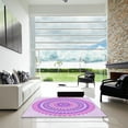 thumbnail image 6 of Ahgly Company Indoor Rectangle Patterned Blossom Pink Area Rugs, 5' x 7', 6 of 6