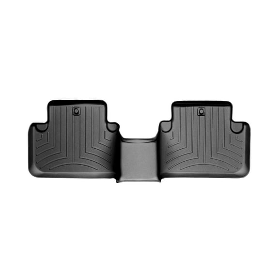 WeatherTech Custom Fit FloorLiners compatible with 2009-2014 Acura TL - 2nd Row, Black
