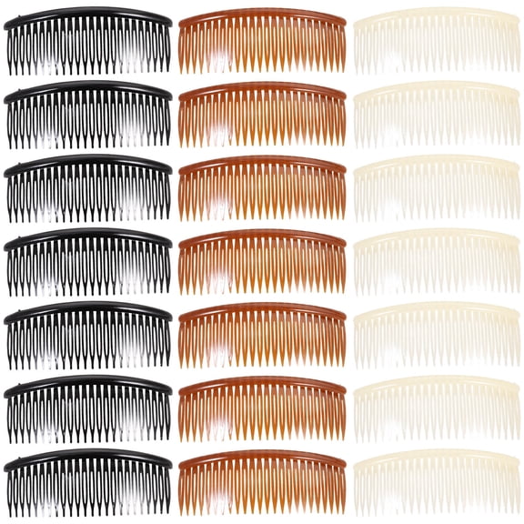 LOLIPPYY 30Pcs Styling Comb Wide Tooth Hairdressing Combs Plastic for Women Wedding