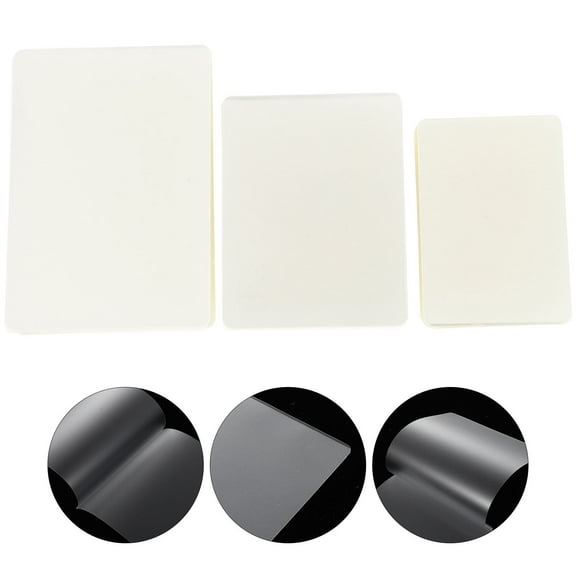 FESTFENDS 3 Sets Plastic Laminating Film Fade Resistant For Photos Files Cards