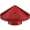 Red, variant on G-Force ELIMINATOR Trolling Motor Prop Nut Minn Kota
