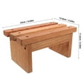 thumbnail image 2 of FRCOLOR Wooden Step Stool with NonSlip Design for Guitar and Daily Use Multi Color 15.5 x 10 x 10 Inches, 2 of 8