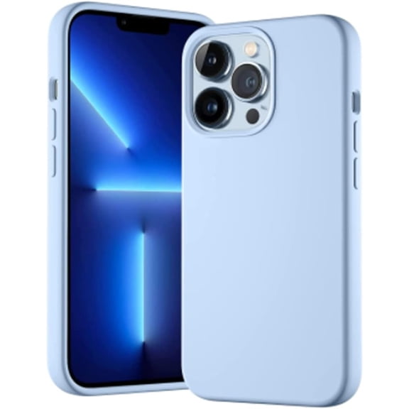 LINLIN Compatible with iPhone 13 Pro Max Case, Thin 6.7 inch 13 Pro Max Phone Case with Microfiber Lining Full Body Protective Cover, Comfortable to Touch