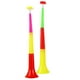 thumbnail image 4 of 2 trompetas de juguete coloridas, portátiles, de plástico, pequeñas, para fútbol, para animar, telescópicas., 4 of 7