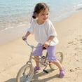 thumbnail image 7 of Ruyang Girls Slim Fit Cotton Shorts Ruffle Soft Elastic Waist Casual Shorts Lightweight Outdoor Athletic Jogger Shorts 3-8 Years, 7 of 7