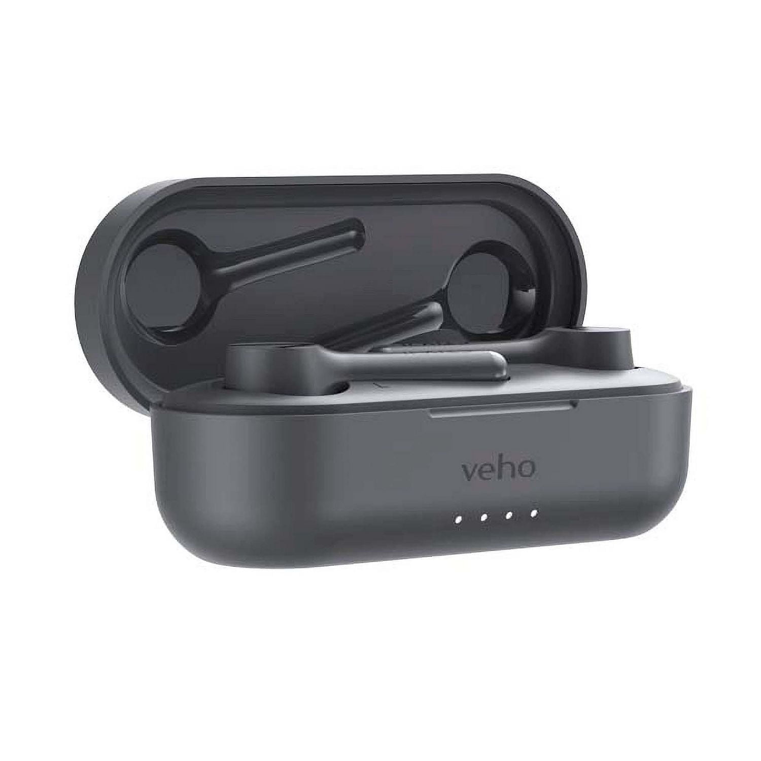 Veho STIX II True Wireless Bluetooth Earphones Grey