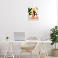 thumbnail image 5 of Stupell Industries Person Working Out Yoga Plant Modern Design Graphic Art Unframed Art Print Wall Art, 13x19, by Annie Warren, 5 of 5